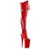 Pleaser - BEYOND3028 Plateau Overknee Laarzen - Paaldans schoenen - Rood Product image